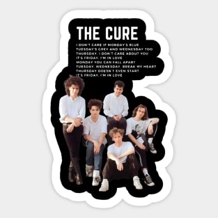 The Cure Energetic Explorations Sticker